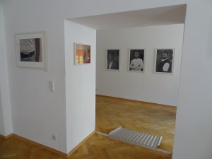 inside view on the exhibition